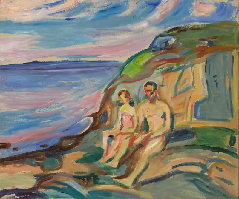 Slunění, Edvard Munch