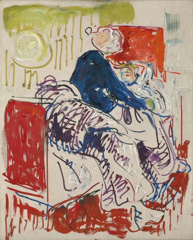 The Death of the Bohemian av Edvard Munch