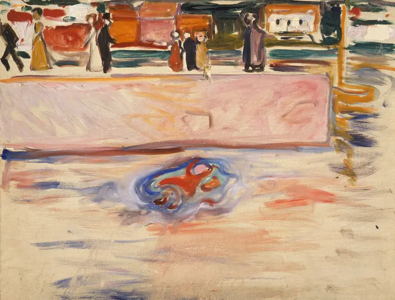 Utopené dítě, Edvard Munch