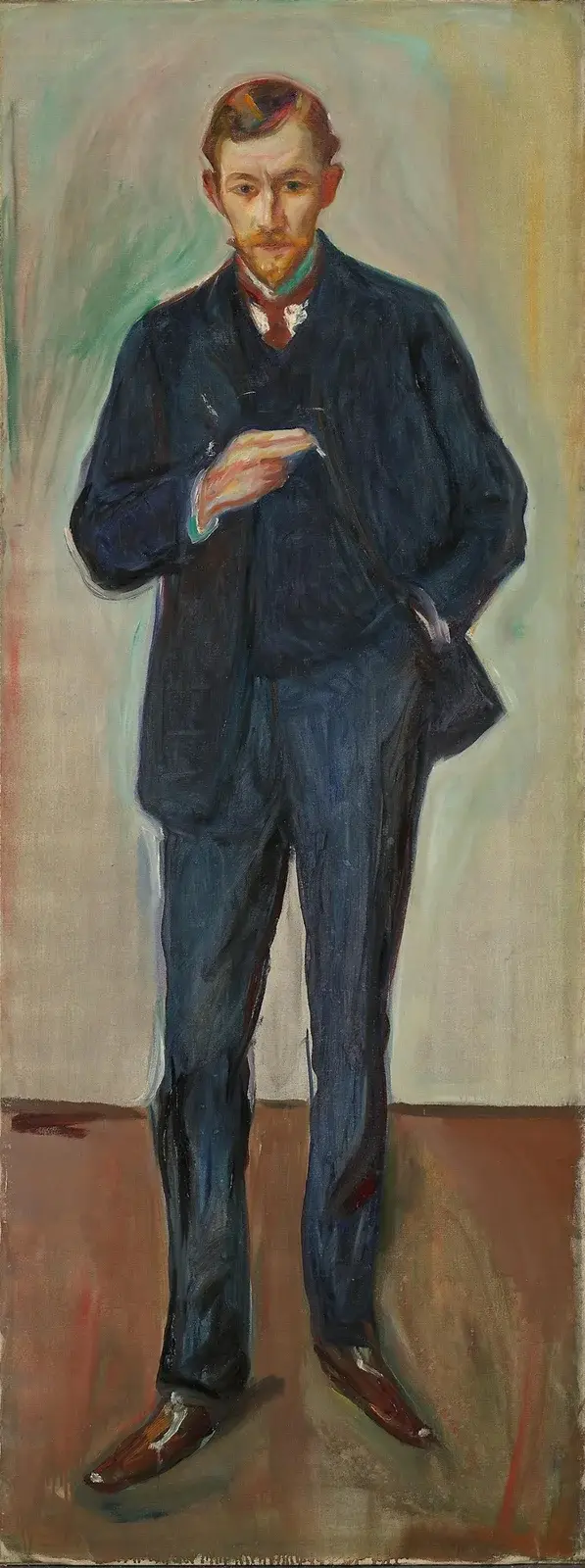 The Frenchman, Marcel Archinard av Edvard Munch