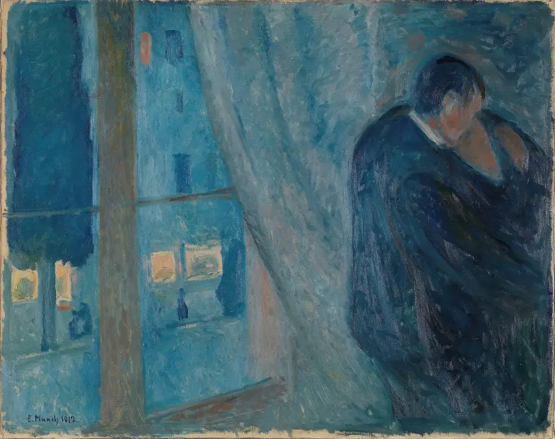 Polibek, Edvard Munch