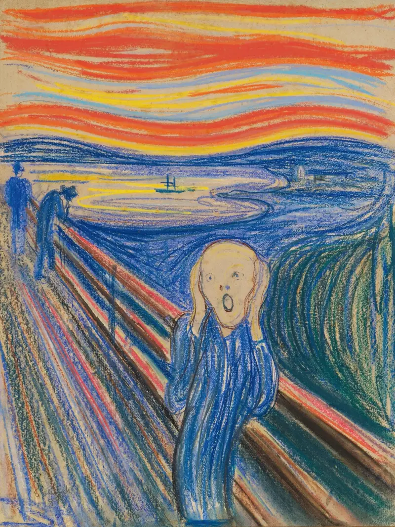 Výkřik, Edvard Munch