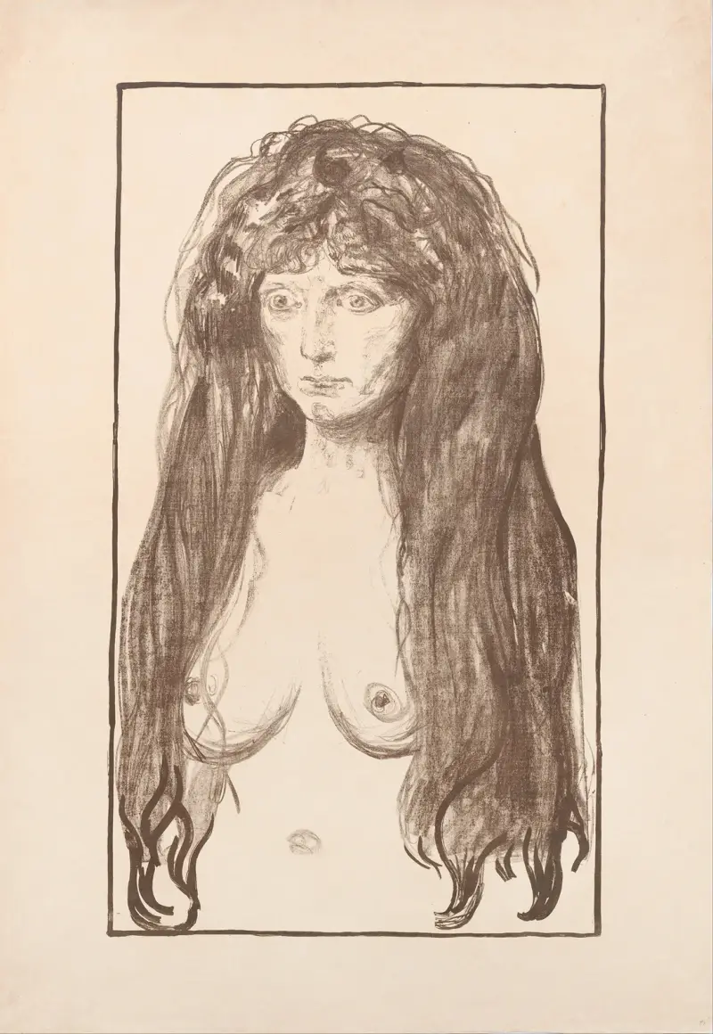 Hřích, 1902 – č. 1, Edvard Munch