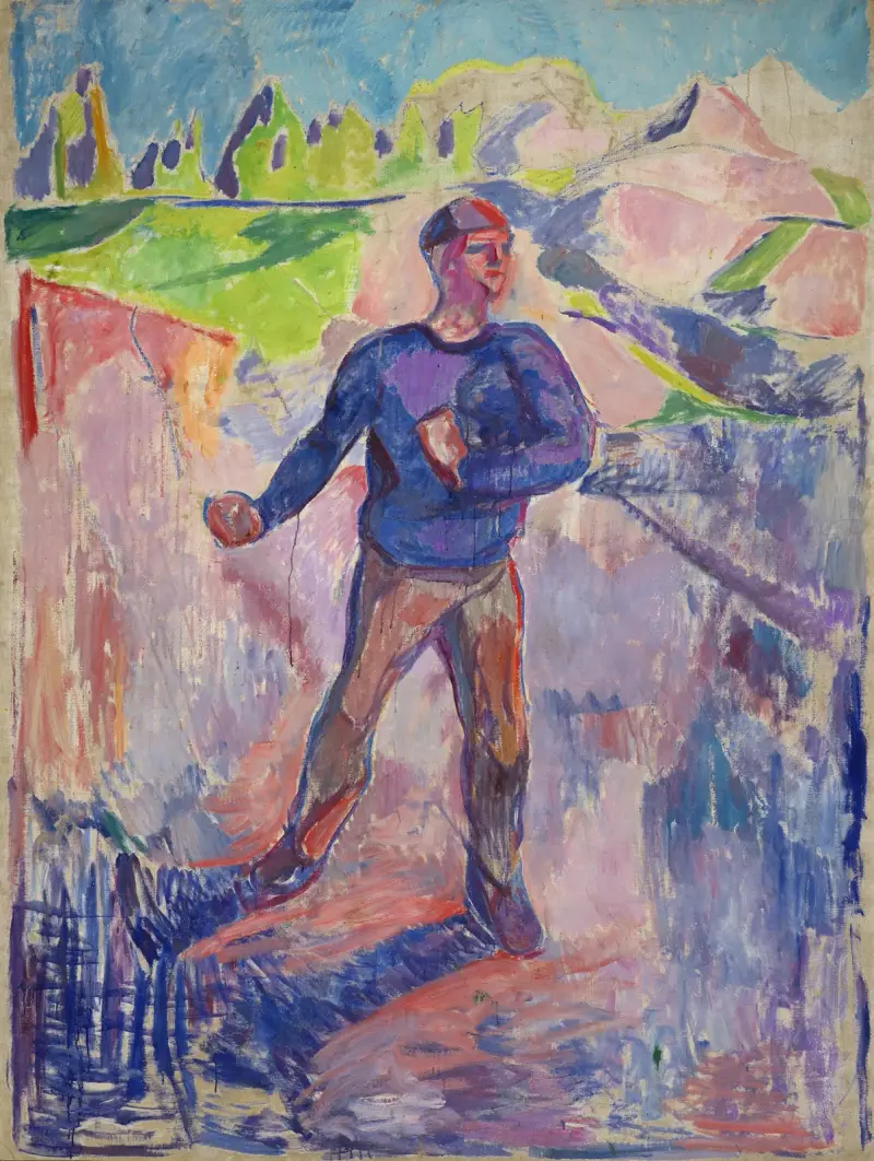 Der Sämann, 1912 von Edvard Munch