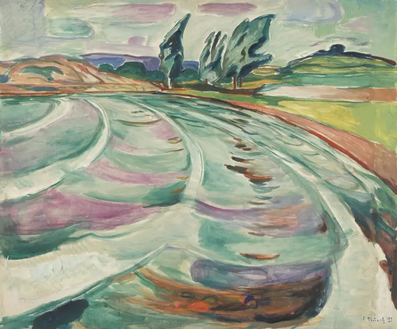 Vlna, Edvard Munch