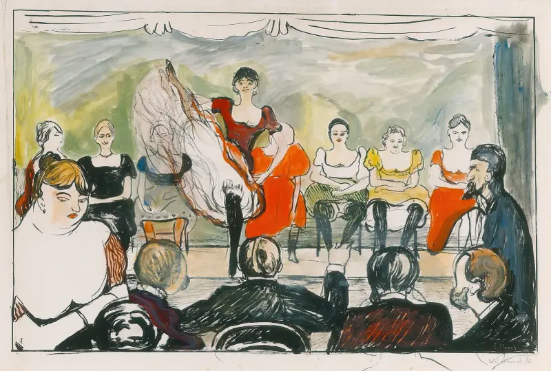 Tingletangle, Edvard Munch