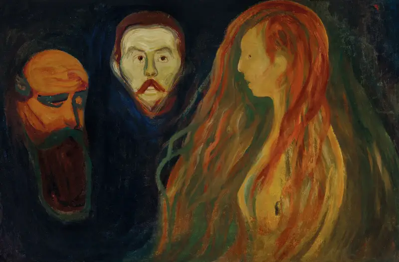 Tragédie, Edvard Munch