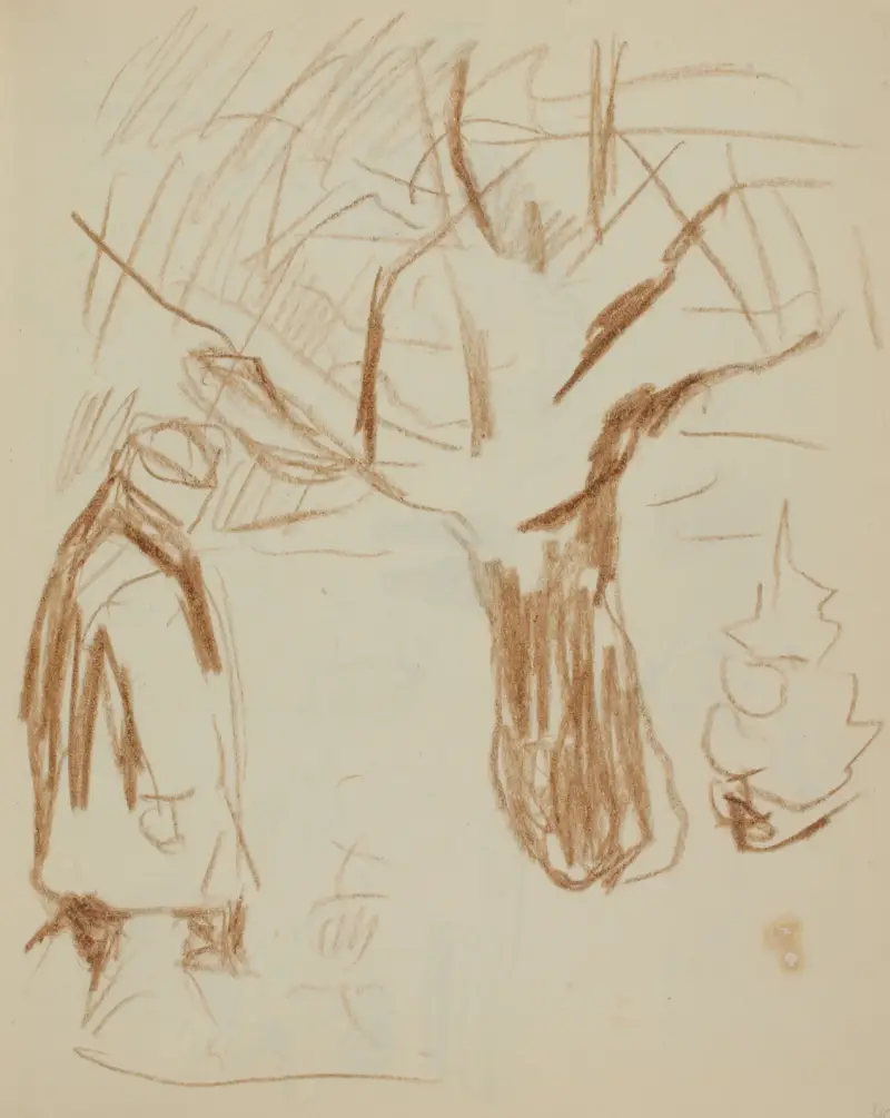 Ohne Titel 5 von Edvard Munch