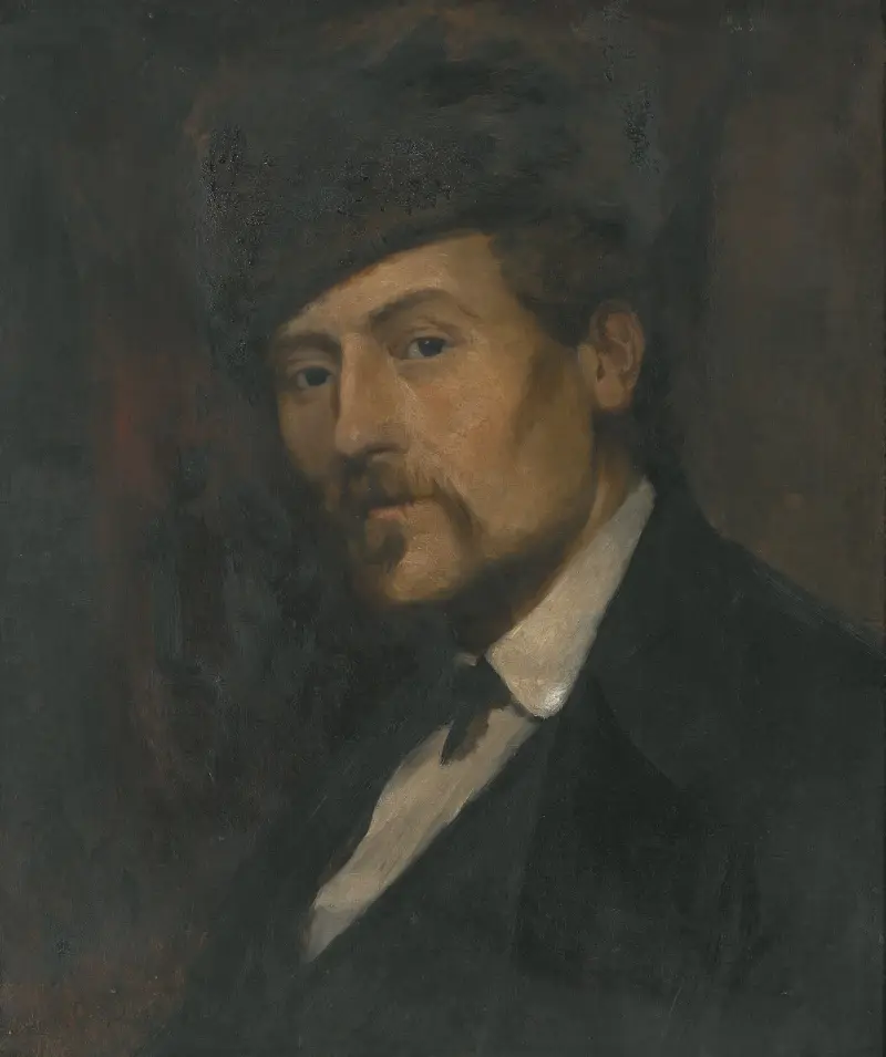 Self-portrait av Edvard Perséus