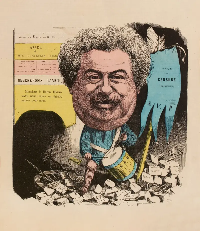 Alexandre Dumas, Edward Ancourt