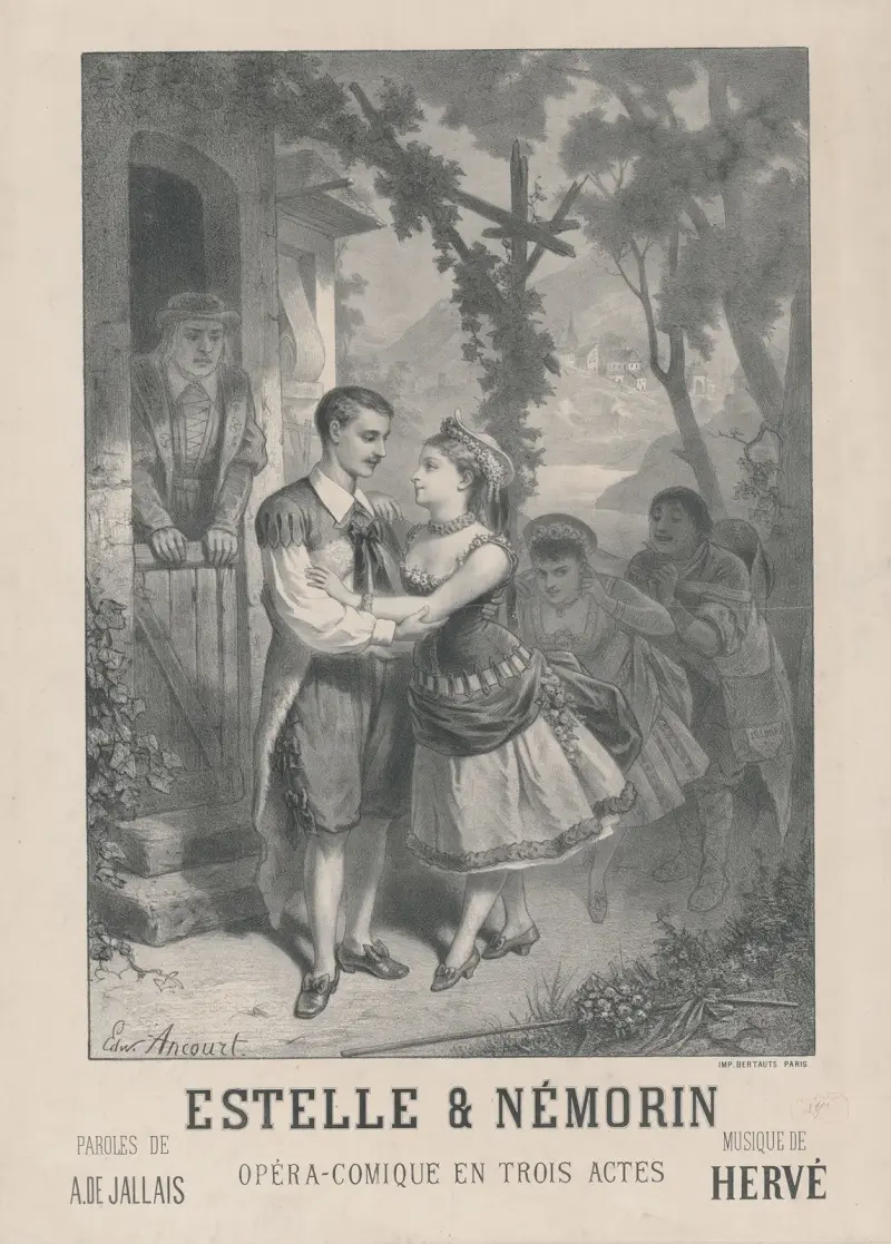 Estelle & Némorin von Edward Ancourt