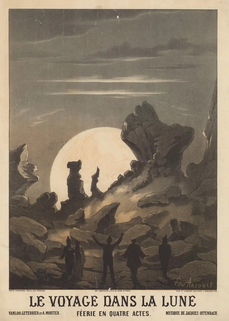 Le Voyage dans la lune, féérie en quatre actes av Edward Ancourt