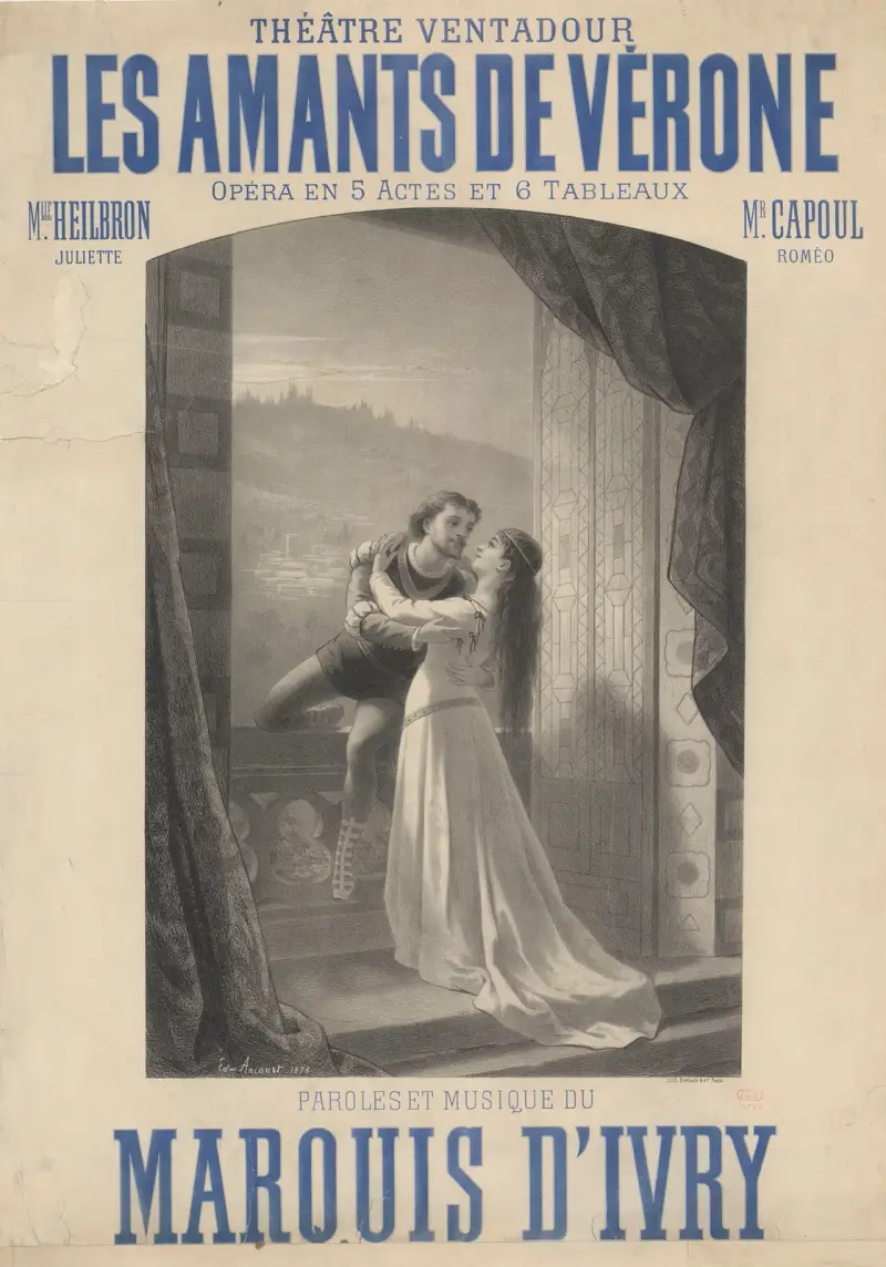 Théâtre Ventadour. Les Amants de Vérone av Edward Ancourt