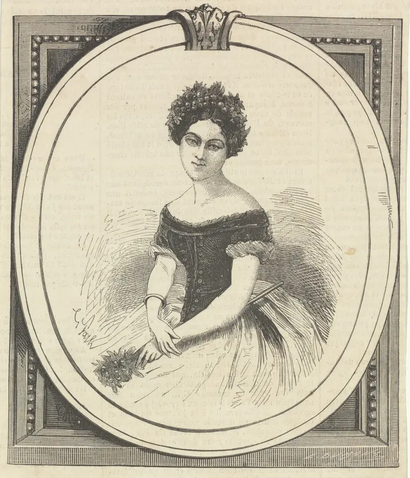 Carlotta Grisi av Alfred Edward Chalon