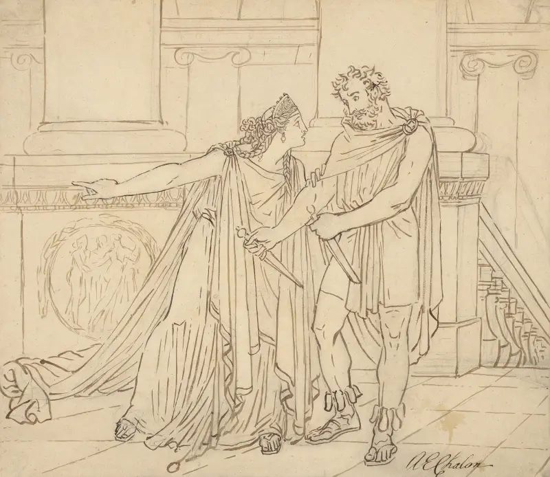Macbeth II, 2, Alfred Edward Chalon