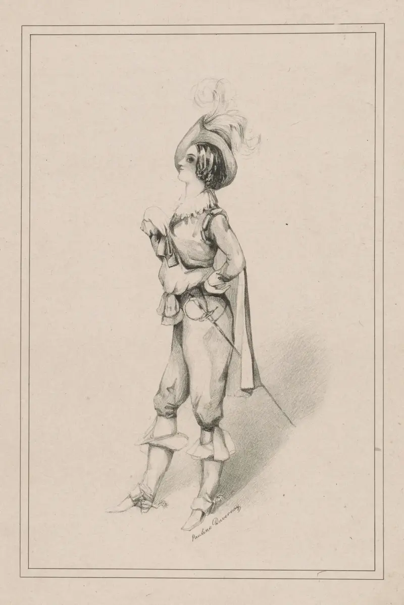 Pauline Duvernay von Alfred Edward Chalon