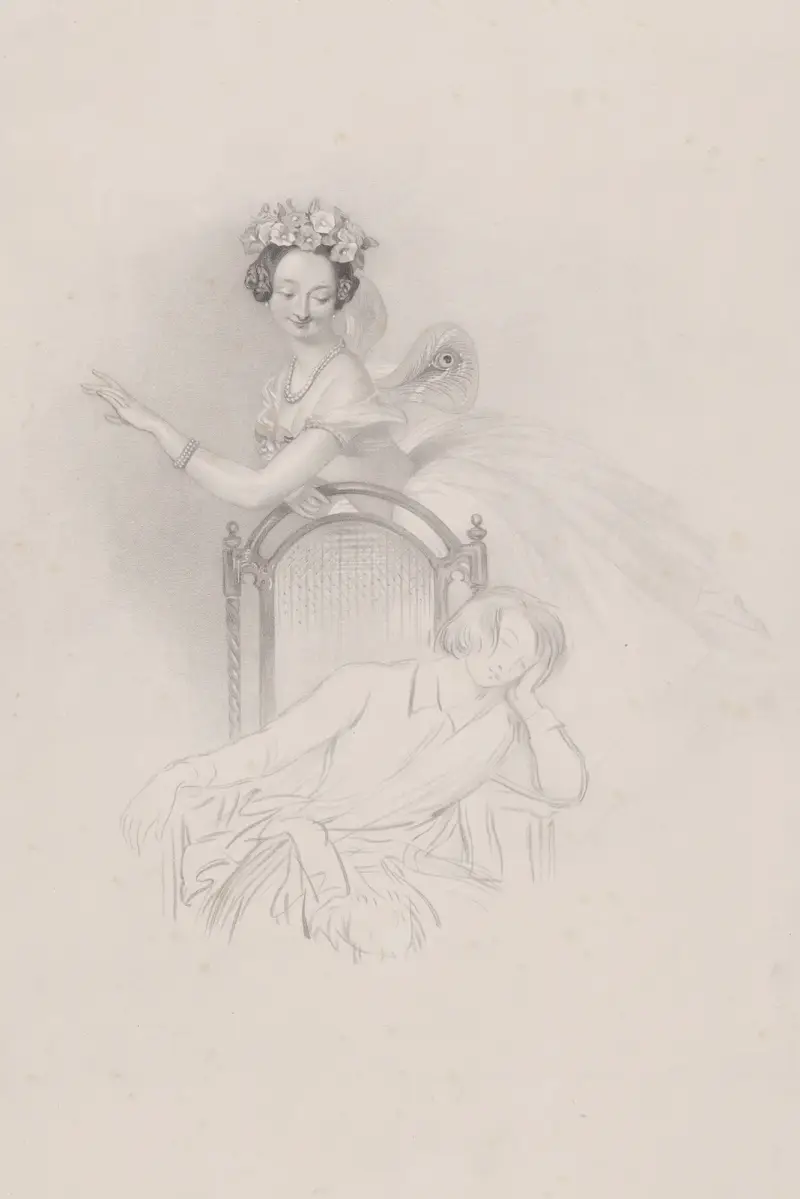 Souvenir d’adieu de Marie Taglioni, 1845 – nr 3 av Alfred Edward Chalon