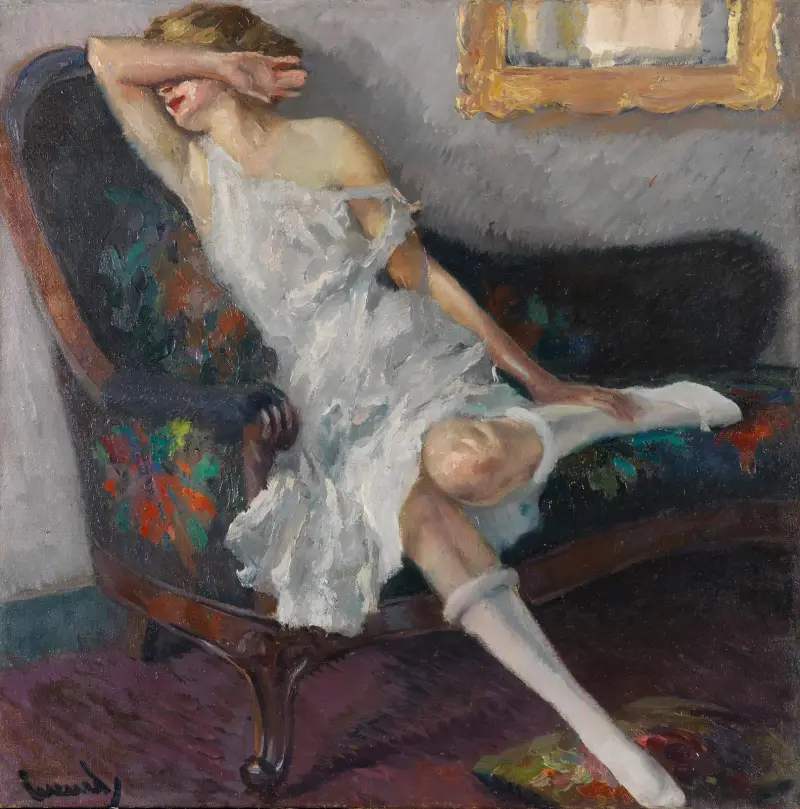 Schüchtern von Edward Cucuel