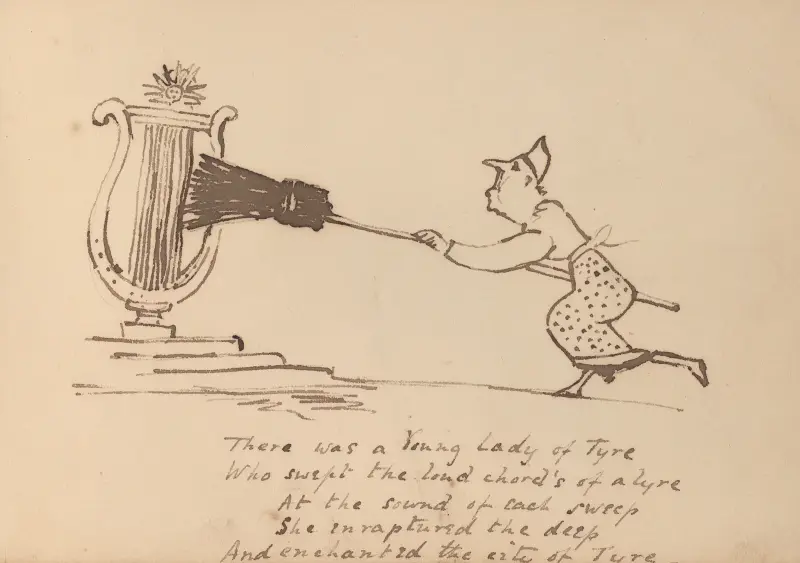 Book of nonsense Pl.06 av Edward Lear