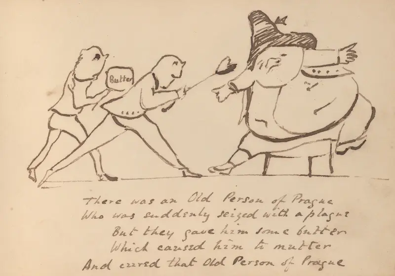 Boken om nonsens, pl. 15 av Edward Lear