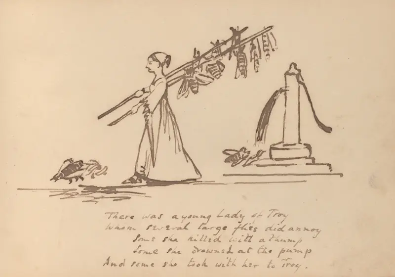 Book of nonsense Pl.16 av Edward Lear
