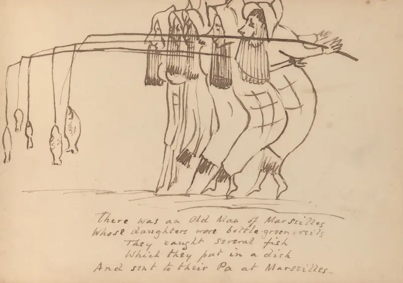 Book of nonsense Pl.20 av Edward Lear