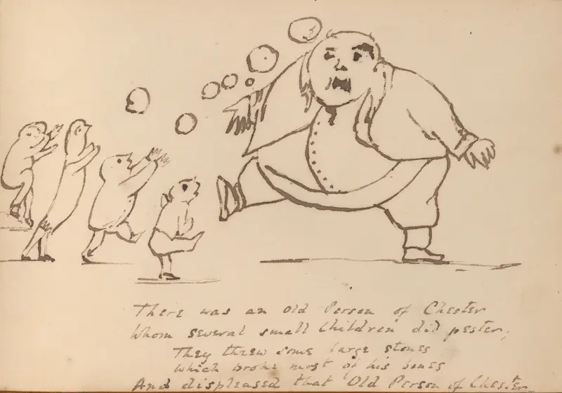 Book of nonsense Pl.22 av Edward Lear