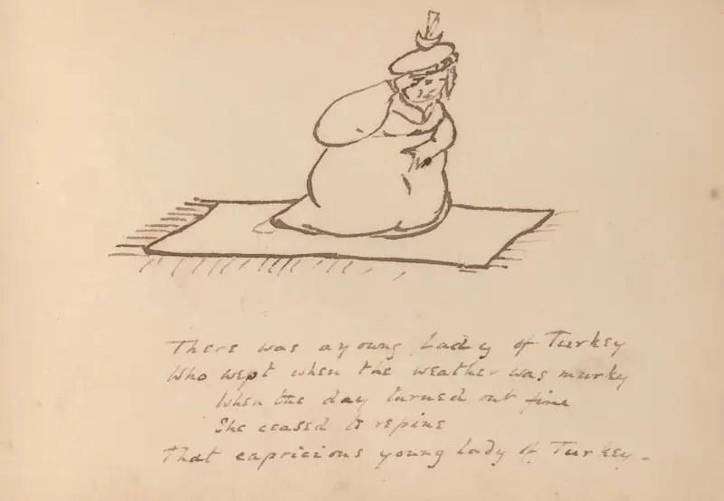 Book of Nonsense, pl. 23 av Edward Lear