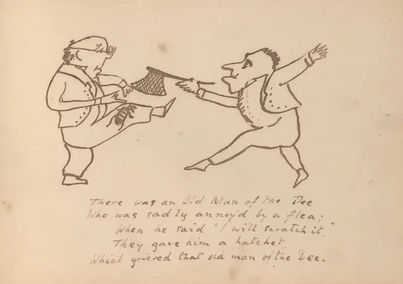 Book of nonsense Pl.25 av Edward Lear