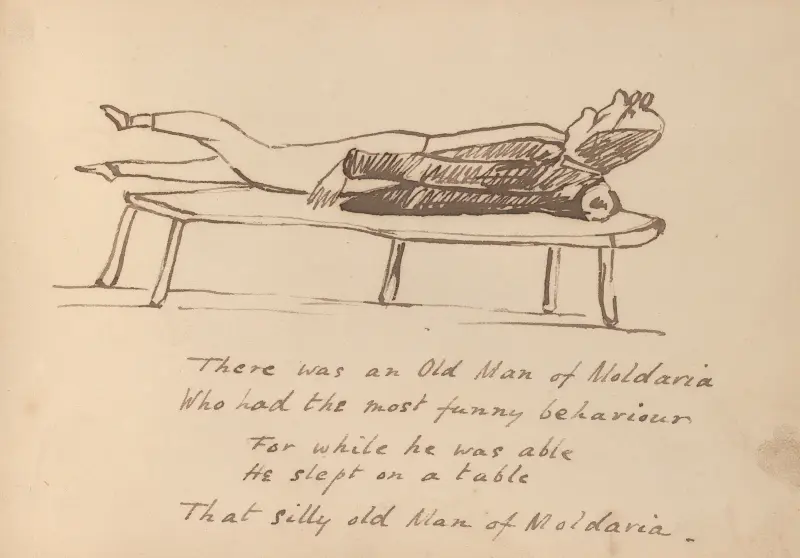 Book of Nonsense, plansch 27 av Edward Lear