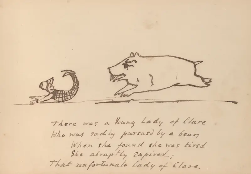 Boken om nonsens, plansch 35 av Edward Lear