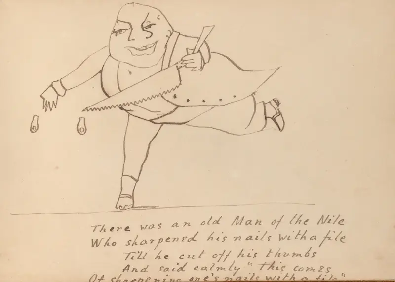 Book of nonsense Pl.38 av Edward Lear