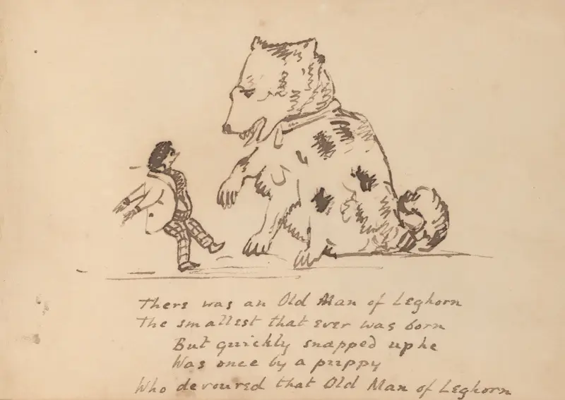 Boken om nonsens, plansch 39 av Edward Lear