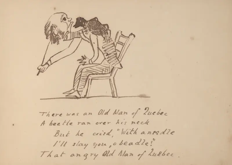 Buch der Nonsensverse Taf. 43 von Edward Lear