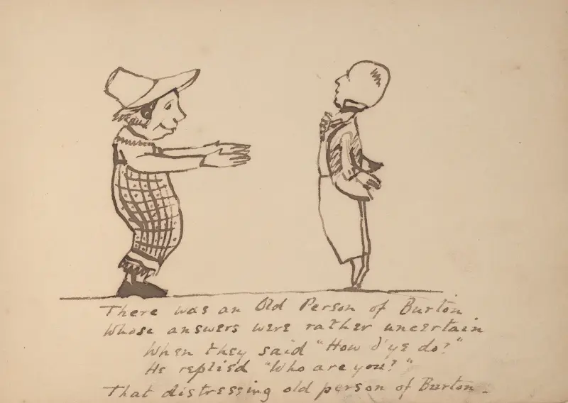 Book of nonsense Pl.44 av Edward Lear