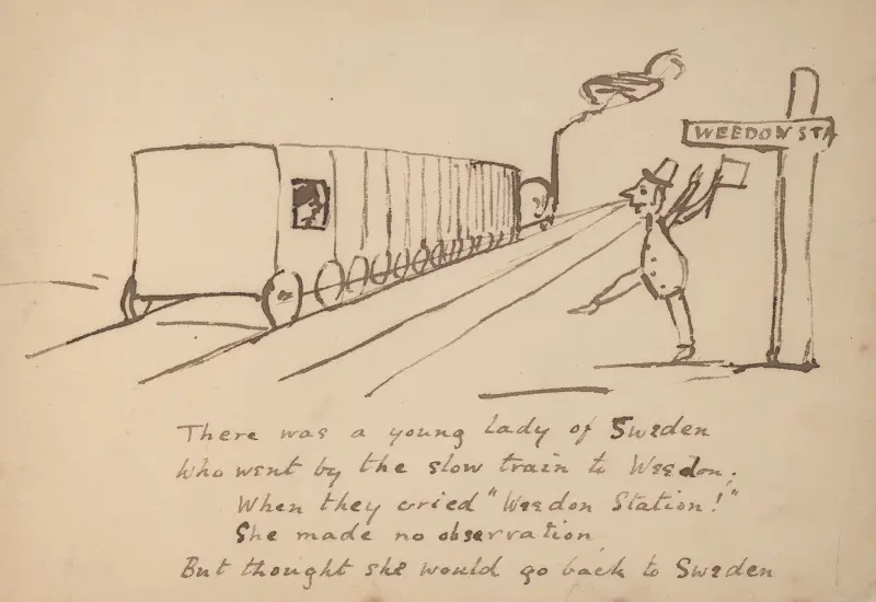 Book of nonsense Pl.45 av Edward Lear