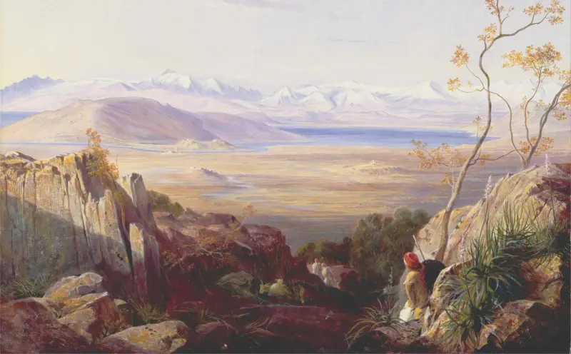 Butrinto, Albánie, Edward Lear