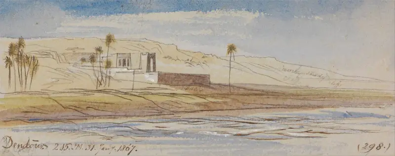 Dendour, 2-15 pm, 31 Janaury 1867 av Edward Lear
