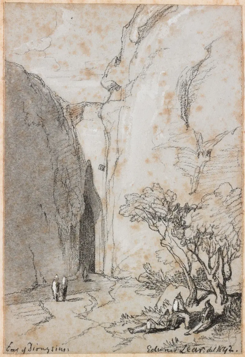 Dionysios öra av Edward Lear