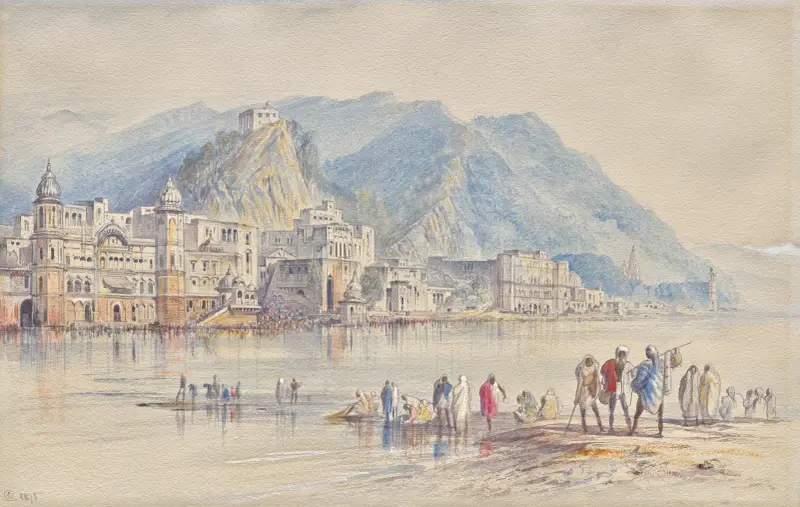 Hardwar, Indie, Edward Lear