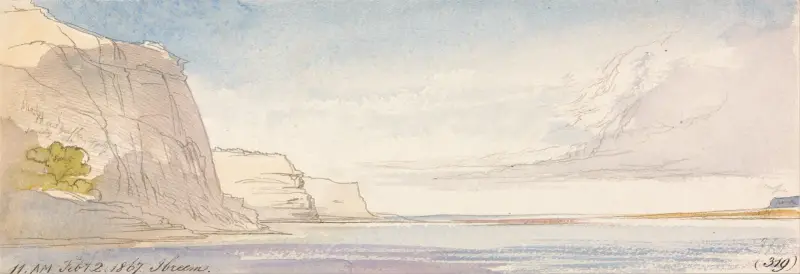 Ibreem, 11-00 am, 2 February 1867 av Edward Lear
