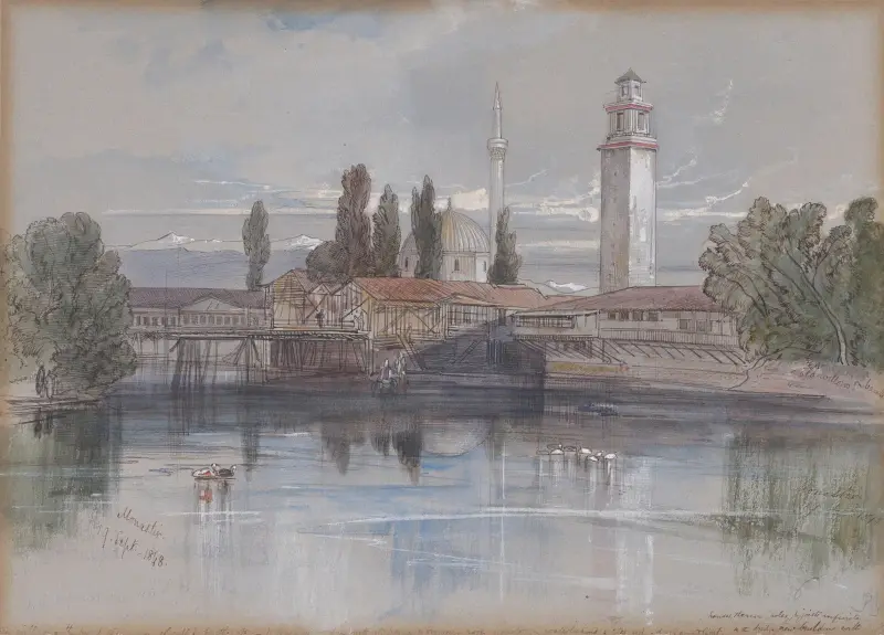 Monastir von Edward Lear