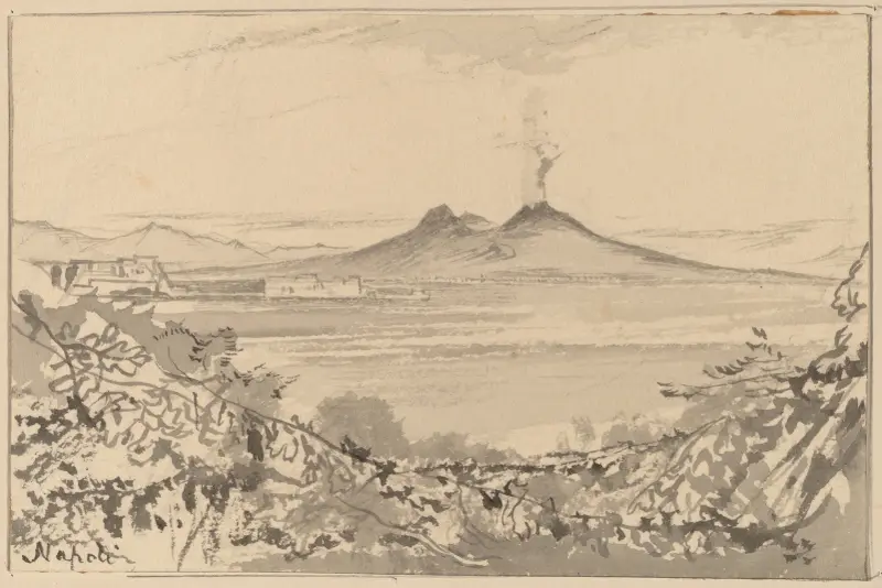 Neapel von Edward Lear