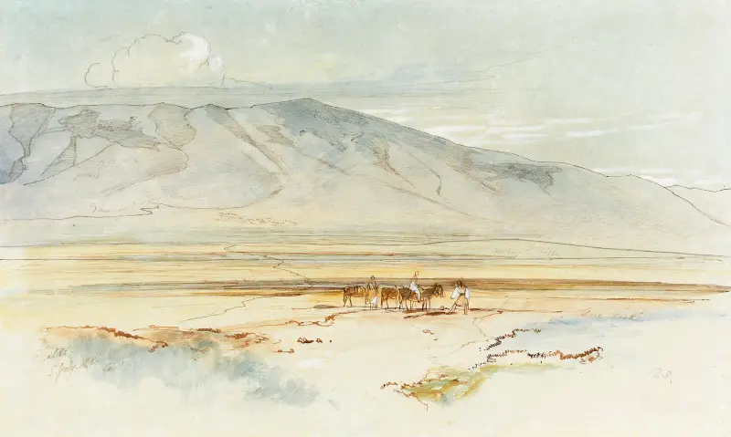 Plataea, Griechenland von Edward Lear