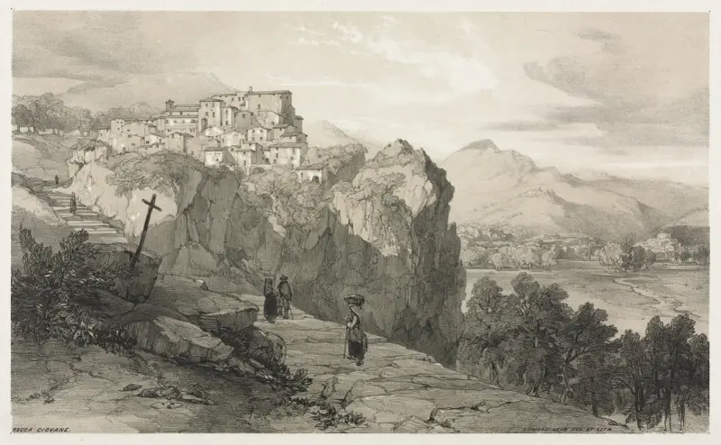 Rocca Giovane, Edward Lear