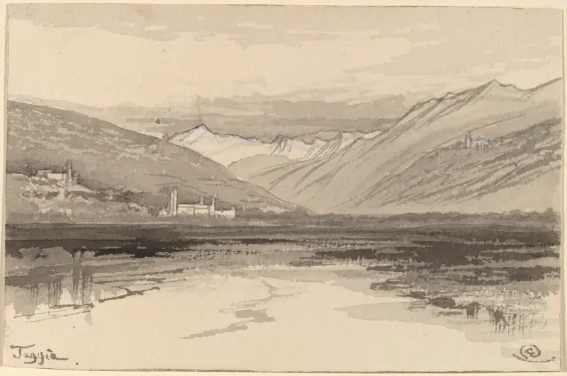 Taggia von Edward Lear