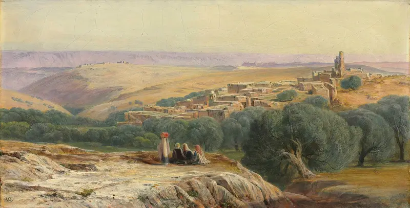 Bethanys slätter av Edward Lear