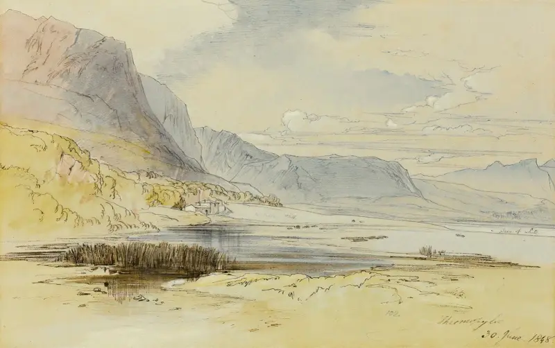Thermopylae, Grekland av Edward Lear