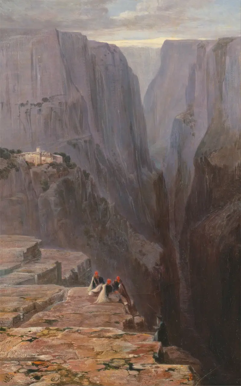 Zagori, Řecko, Edward Lear