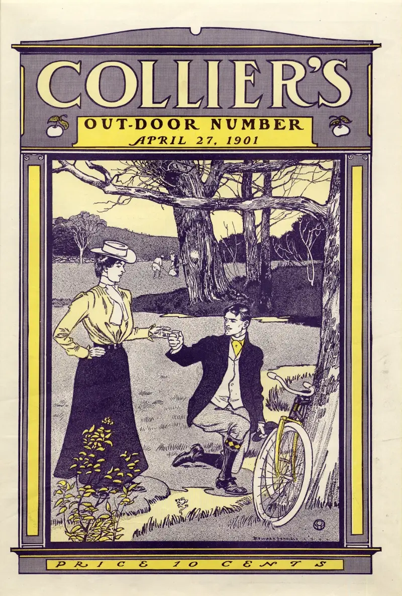 Collier’s Out-Door Number April 27, 1901 av Edward Penfield